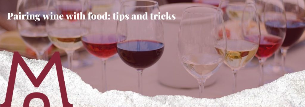 portada blog Pairing wine with food tips and tricks