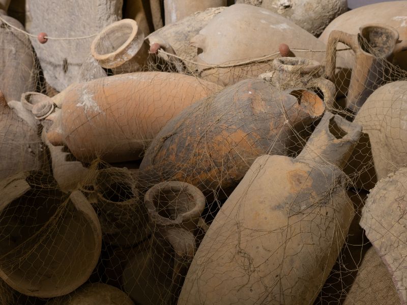 vasijas de cerámica romanas
